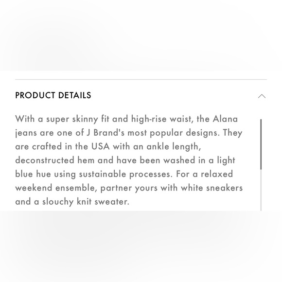 J Brand Alana Distressed Skinny Jeans - Picture 6 of 6